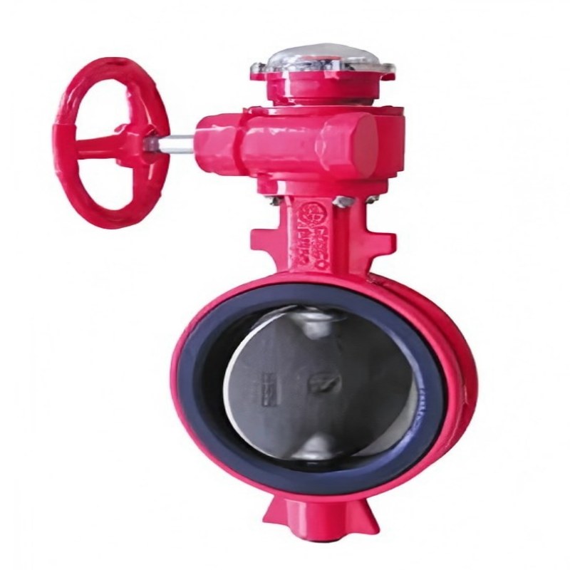 XD371X-10/16 type sandwich signal butterfly valve，sandwich signal butterfly valve，butterfly valve