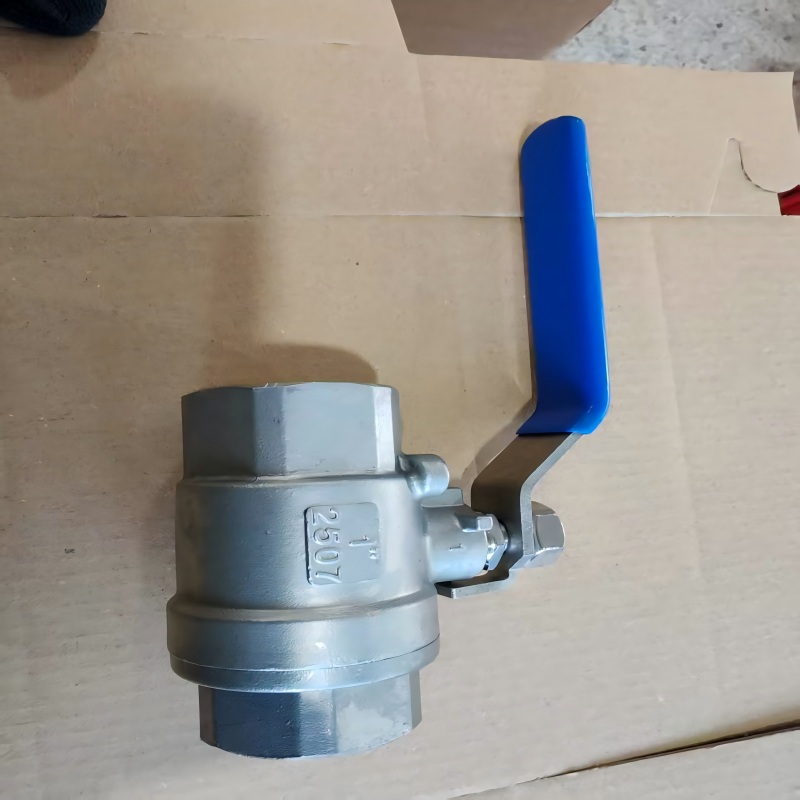 2507 two-piece manual threaded ball valve，2507 manual threaded ball valve，2507 ball valve