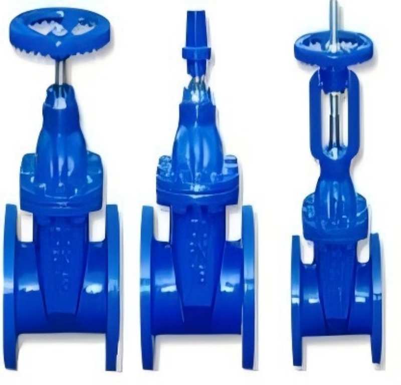 Z45X/RVHX dark-rod gate valve with elastic seat seal，Soft seal flange gate valve, soft seal dark rod gate valve, elastic seat gate valve