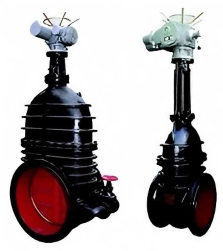 Z941T-10/Z945T-10 electric cast iron gate valve，Open rod gate valve, dark rod gate valve, electric gate valve, cast iron gate valve