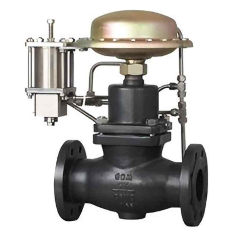30D13R self-operated pressure control valve with pilot device (pre-valve control),Self-operated pressure control valve with pilot device, self-operated pressure control valve, 30D13 control valve