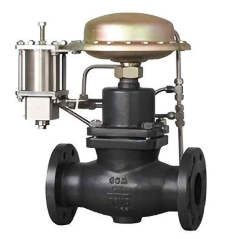 30D12R self-operated pressure control valve with pilot device (post-valve control),Self-operated pressure control valve with pilot device, self-operated pressure control valve with pilot device