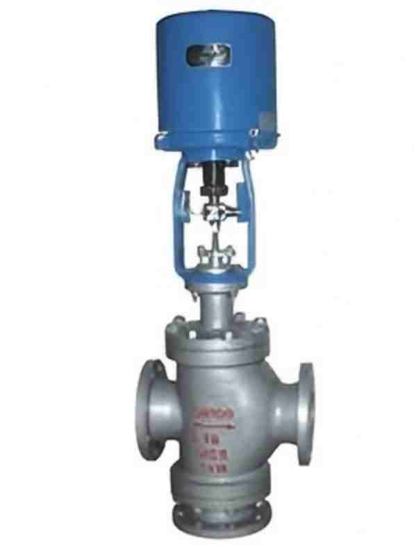 Electronic electric three-way regulating valve, ZDLQ, ZDLX