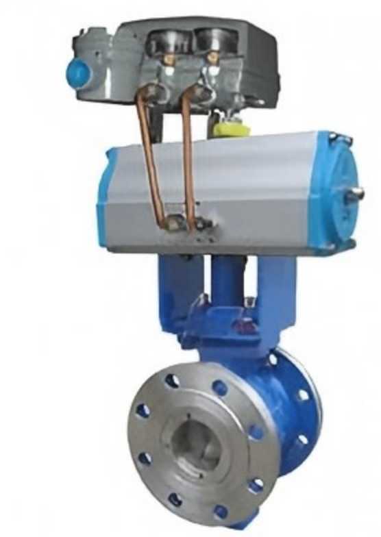 ZSHV Pneumatic V-Type Adjusting Ball Valve. V-Type Adjusting Ball Valve, Control Valve