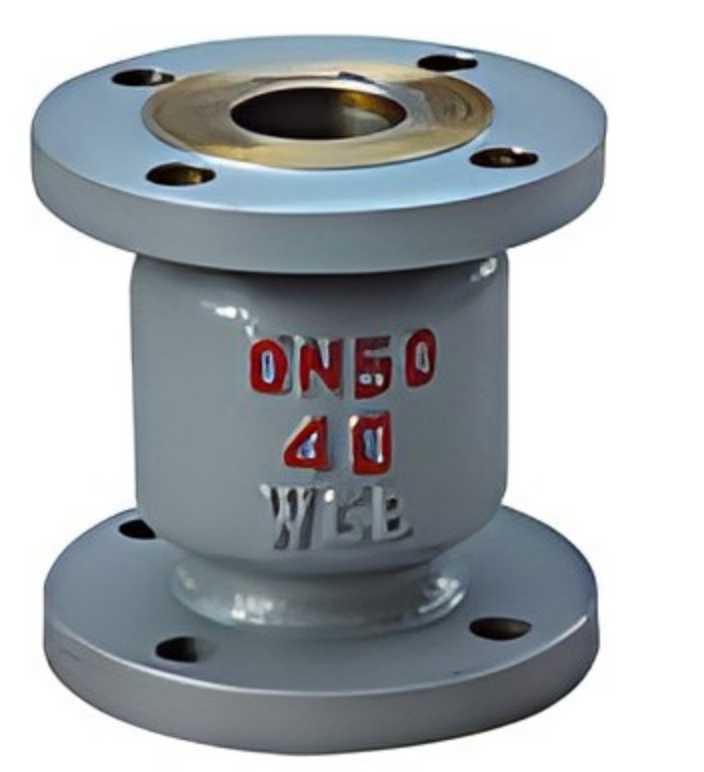 Cast steel vertical check valve, H42H, cast steel check valve, vertical check valve, check valve