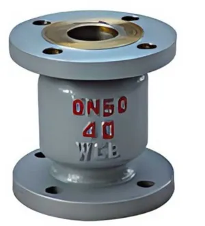 Cast steel vertical check valve, H42H, cast steel check valve, vertical check valve, check valve