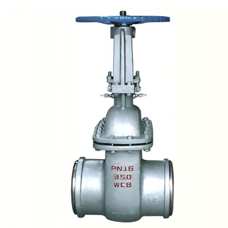 Water-sealed gate valve, gate valve