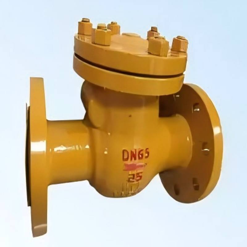 Flange-connected ammonia check valve, soft-sealed check valve, ammonia check valve