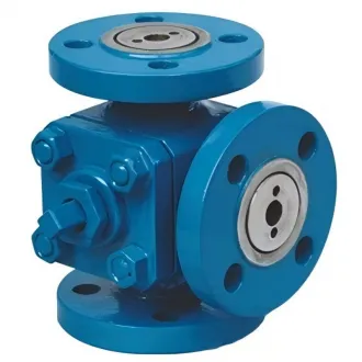 Forged steel three-way ball valve, three-way ball valve. Ball valve