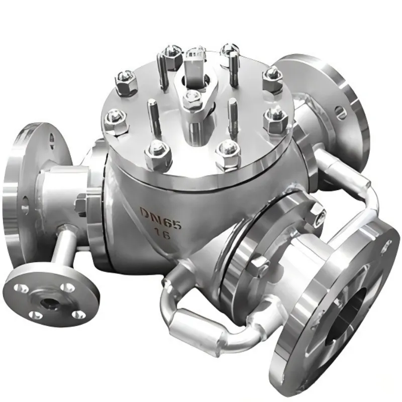 Heat preservation Y-type three-way ball valve, Y-type three-way ball valve, three-way ball valve, ball valve