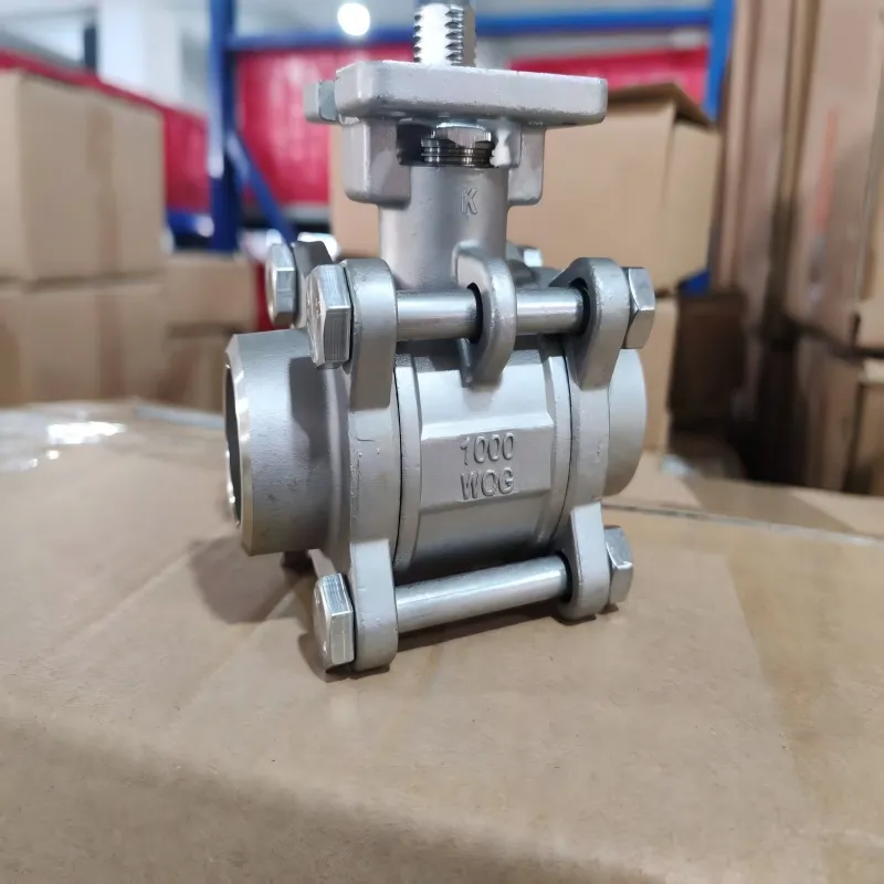 Three-piece high-platform ball valve, ball valve,
