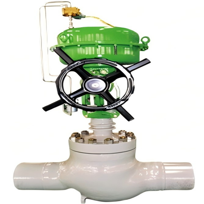 Pump feedwater low-flow regulating valve, low-flow regulating valve, regulating valve