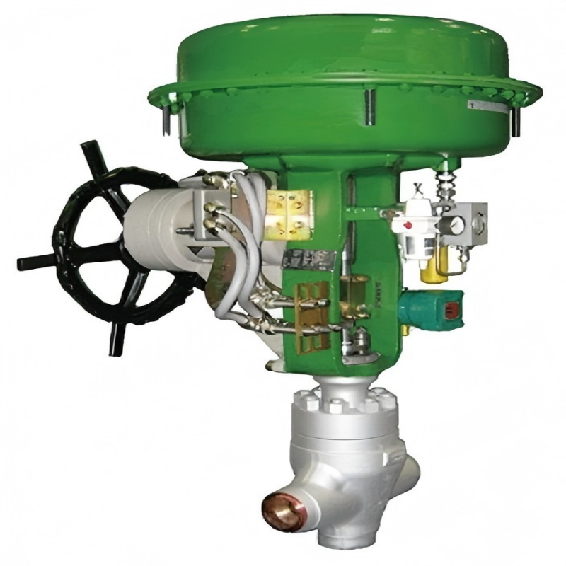 Temperature reduction water regulating valve, regulating valve
