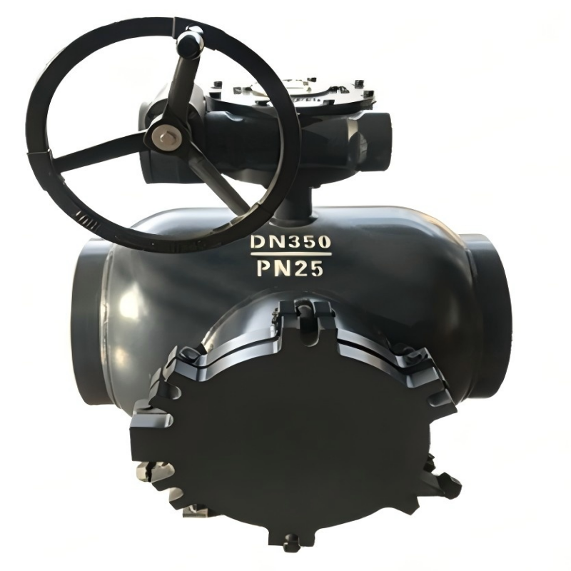 All-welded filter ball valve, filter ball valve, ball valve