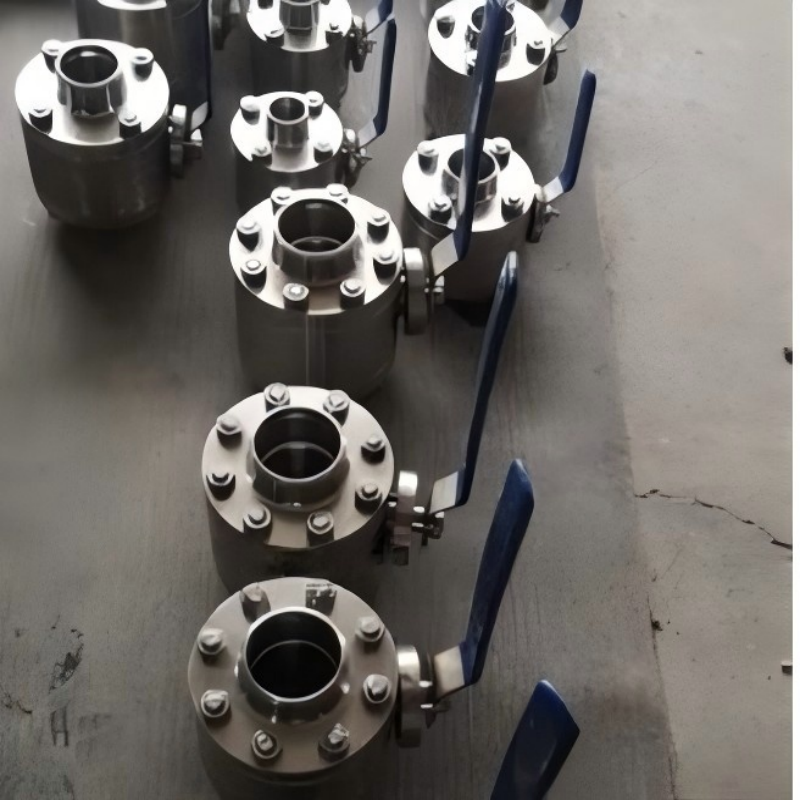 904L stainless steel three piece butt welding ball valve, three piece butt welding ball valve, butt welding ball valve