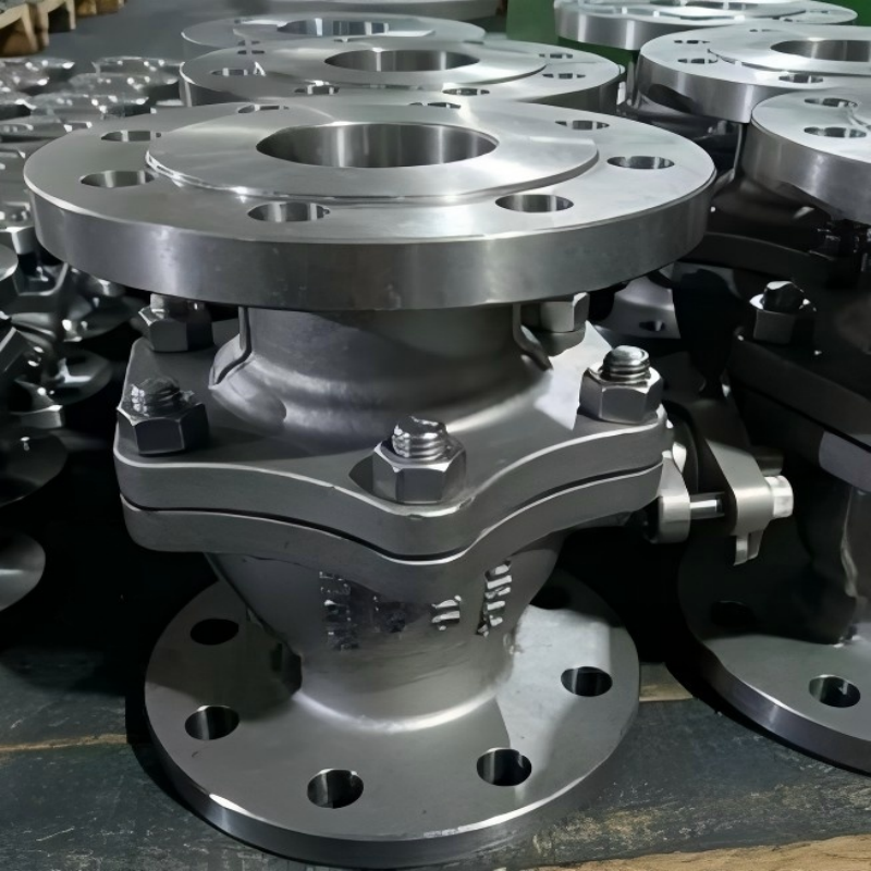 Titanium material ball valve, titanium alloy flange ball valve, titanium alloy flange ball valve, flange ball valve