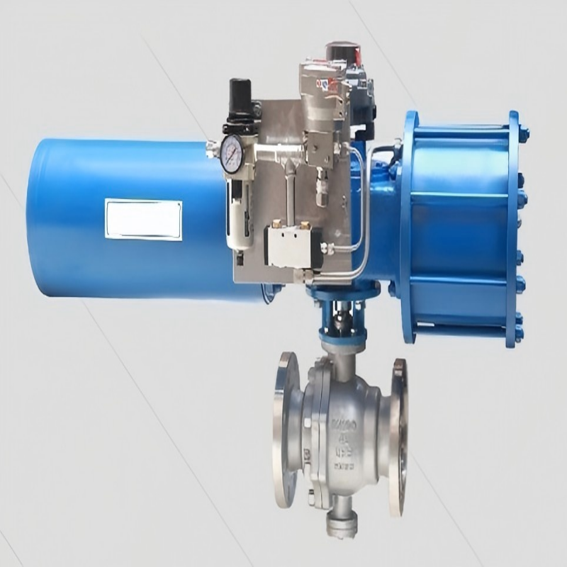 Pneumatic stainless steel fixed ball valve, stainless steel fixed ball valve, fixed ball valve, ball valve