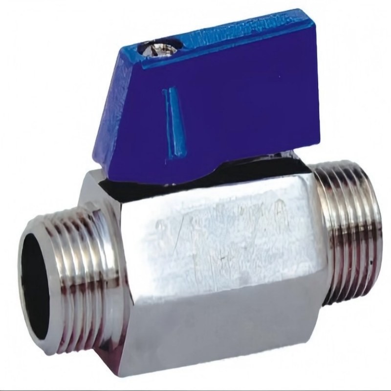 Stainless steel external thread mini ball valve, external thread mini ball valve, mini ball valve