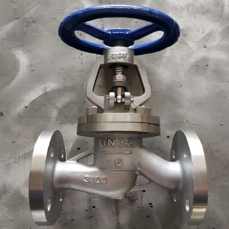 CD4MCu stop valve, stop valve