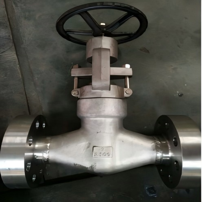 3-inch - 2500LB forged steel high-pressure flanged stop valve, high-pressure flanged stop valve