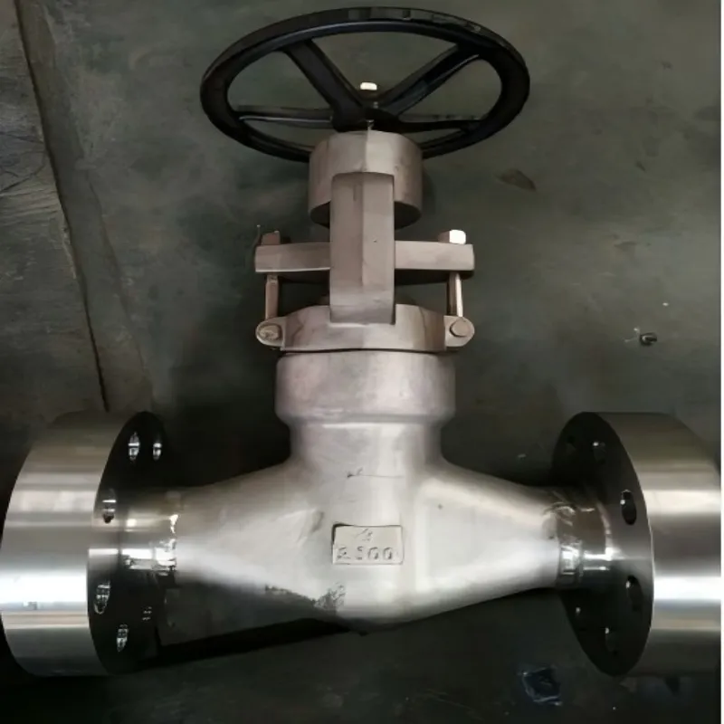 3-inch - 2500LB forged steel high-pressure flanged stop valve, high-pressure flanged stop valve