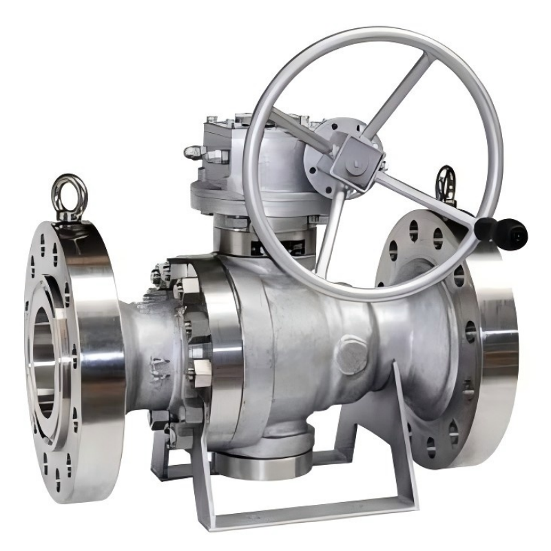 Biphasic steel ball valve, ball valve
