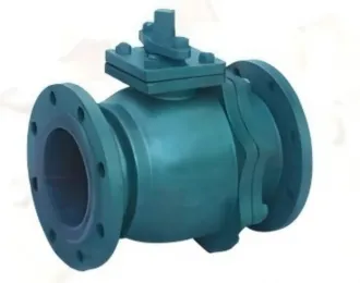 Q41J rubber-lined flanged ball valve, rubber-lined flanged ball valve, flanged ball valve, ball valve