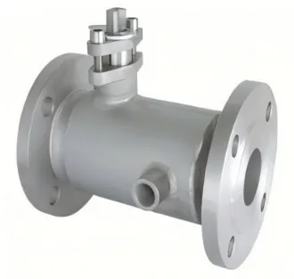 Thermal insulation reducing diameter ball valve, reducing diameter ball valve, ball valve