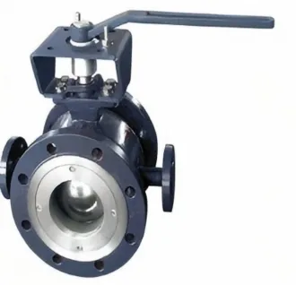 Thermal insulation V-shaped ball valve, V-shaped ball valve, ball valve