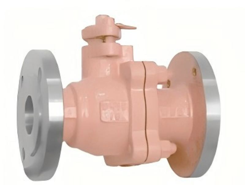 Gas ball valve, ball valve