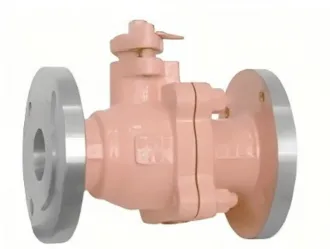 Gas ball valve, ball valve