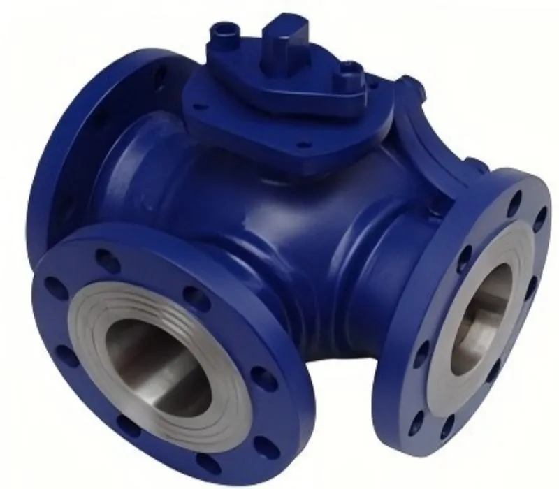 T-type three-way ball valve, three-way ball valve, ball valve