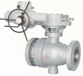 Electric cut-off ball valve, electric ball valve, ball valve