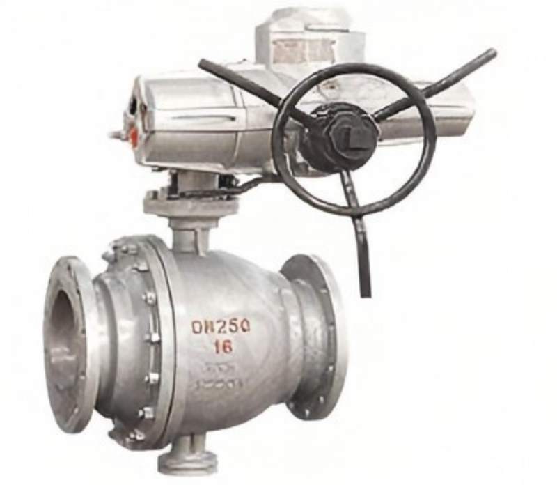 Electric ash discharge ball valve, Ash discharge ball valve, Electric ball valve
