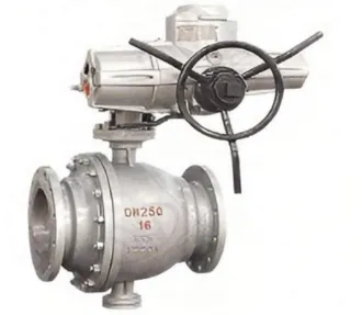 Electric ash discharge ball valve, Ash discharge ball valve, Electric ball valve