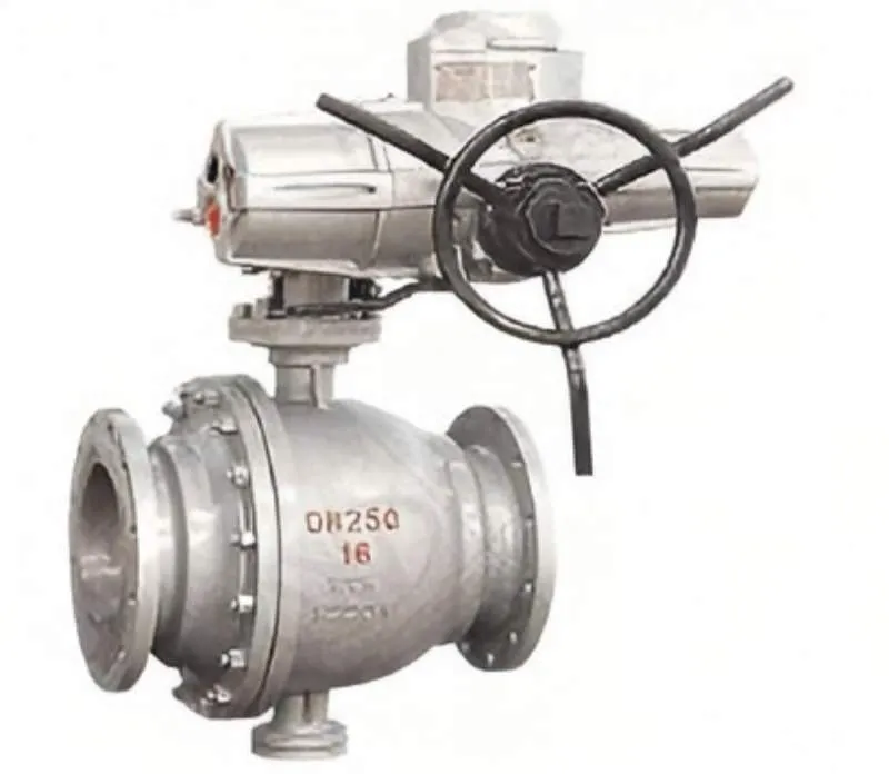 Electric ash discharge ball valve, Ash discharge ball valve, Electric ball valve