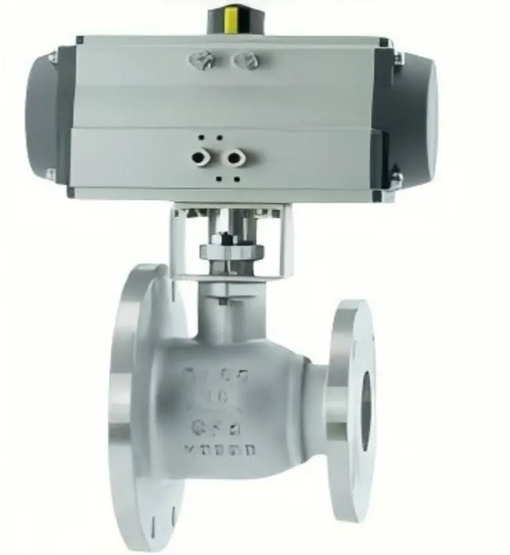 Pneumatic variable diameter ball valve, variable diameter ball valve, pneumatic ball valve