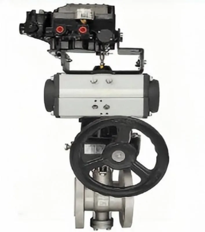 Pneumatic belt manual V type ball valve, manual V type ball valve,V type ball valve, ball valve