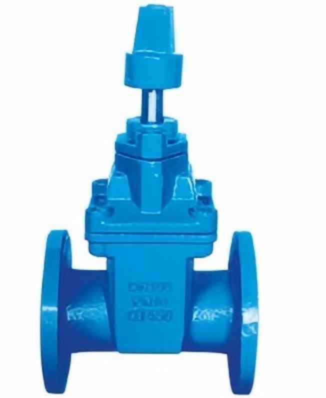 Pipe network elastic seat seal gate valve, gate valve