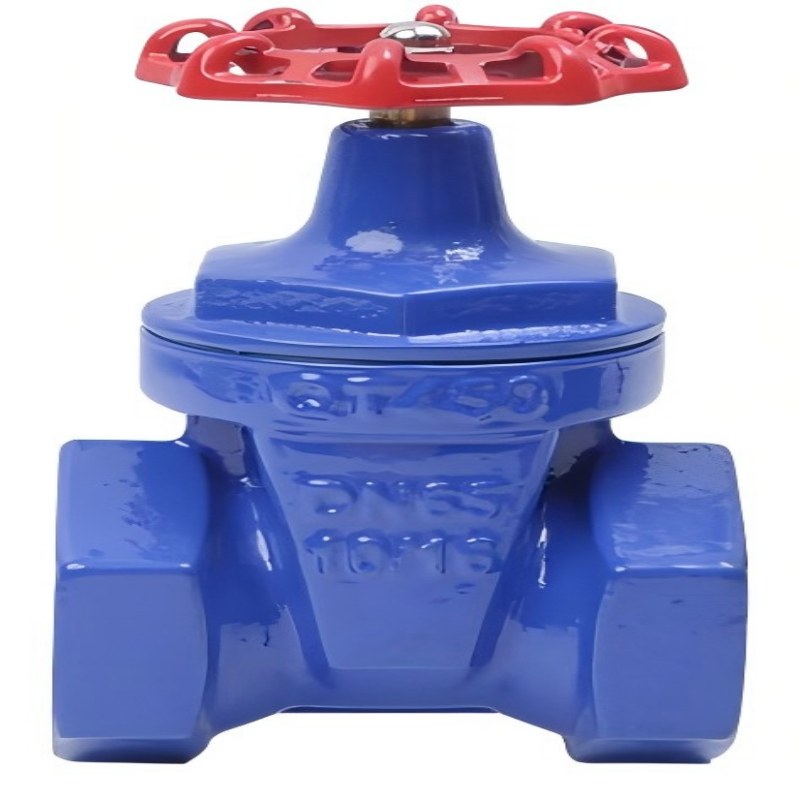 Internal thread elastic seat seal gate valve, internal thread, gate valve