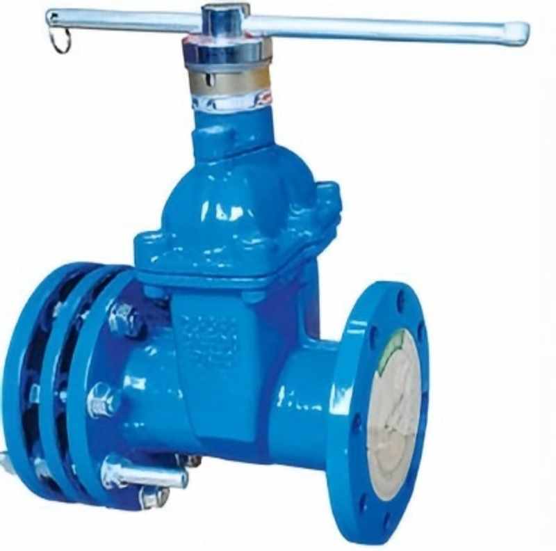 Telescopic encryption anti-theft gate valve, encryption anti-theft gate valve, anti-theft gate valve, gate valve
