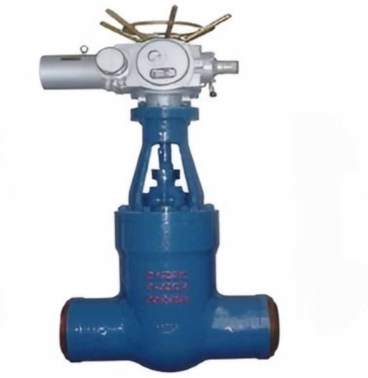High-temperature and high-pressure electric gate valve, electric gate valve, gate valve