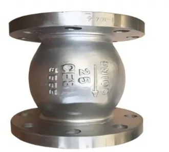 Stainless steel non-wear ball check valve, non-wear ball check valve, ball check valve, stainless steel check valve