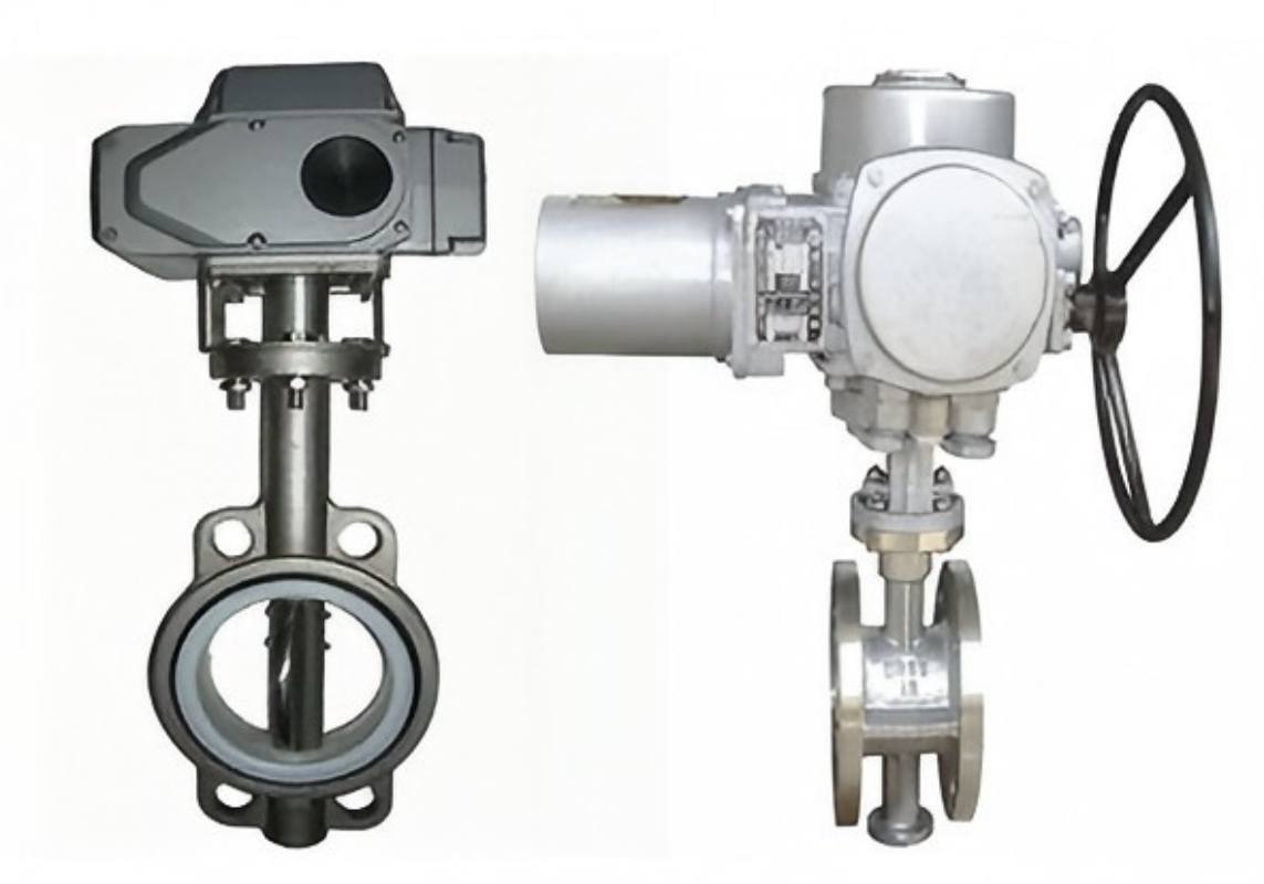 Stainless steel electric butterfly valve