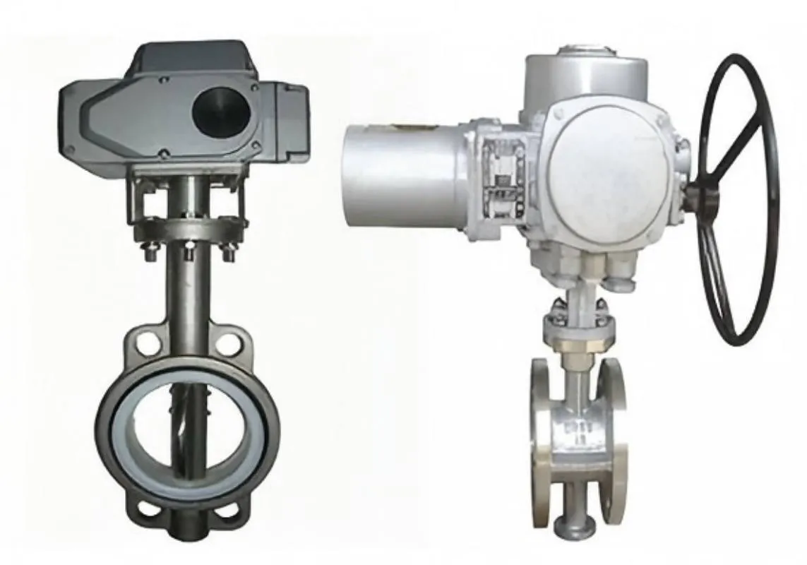 Stainless steel electric butterfly valve