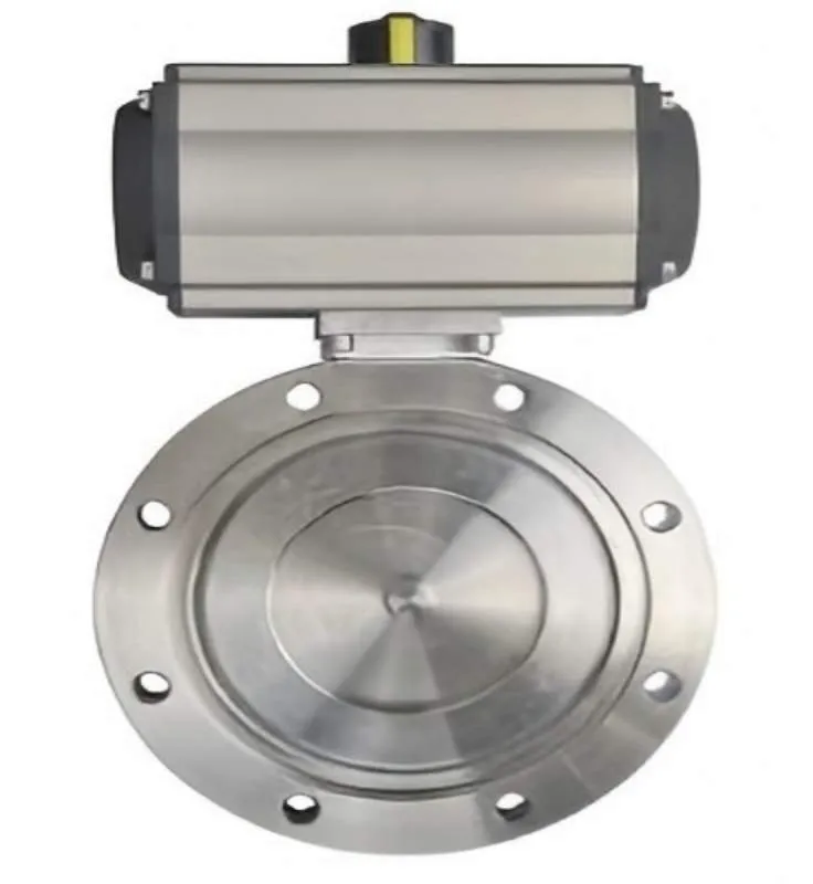 GIQ pneumatic high vacuum butterfly valve, vacuum butterfly valve, pneumatic butterfly valve