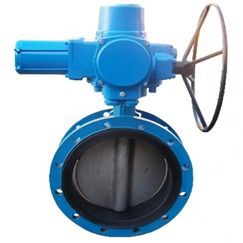 Flange electric butterfly valve, flange electric butterfly valve, electric butterfly valve. Butterfly valve