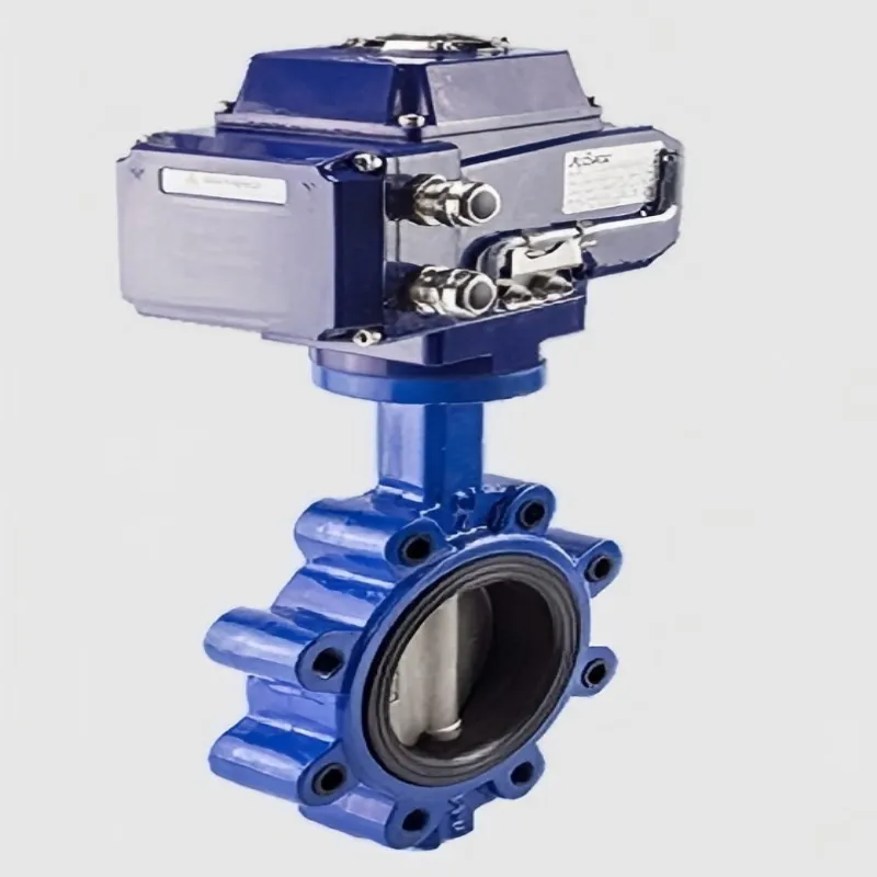 Electric LT flange butterfly valve, flange butterfly valve, electric butterfly valve