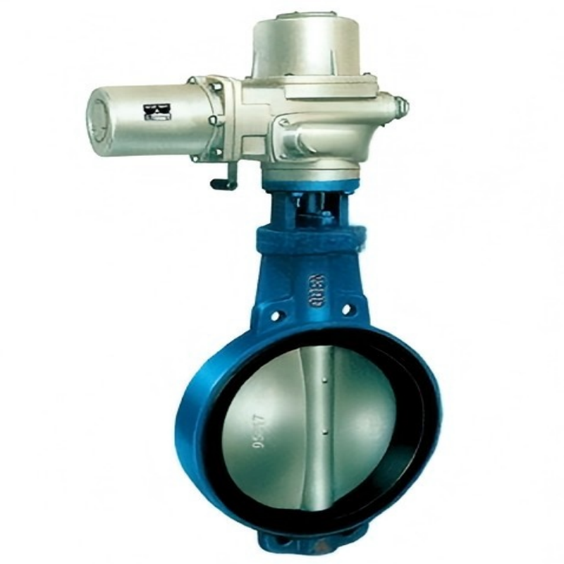 Electric sandwich lining center butterfly valve, sandwich lining center butterfly valve, lining center butterfly valve, electric butterfly valve