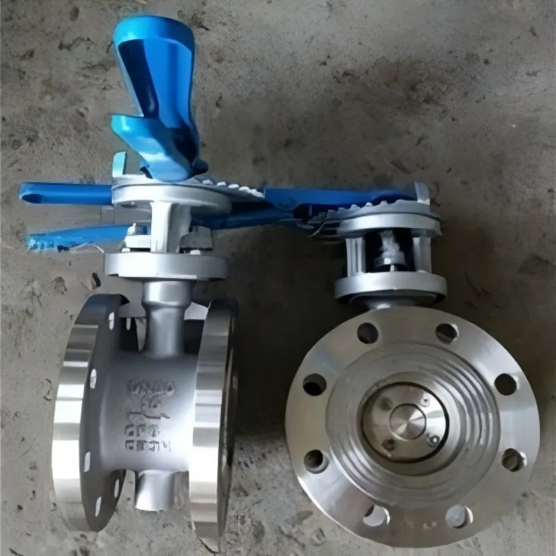 Manual hard-sealing butterfly valve, hard-sealing butterfly valve, manual butterfly valve, butterfly valve